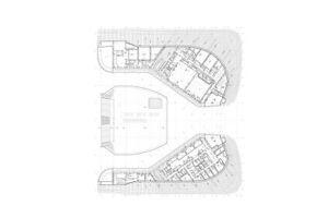 Canopy, plan level +2
© Agence Patrick Berger et Jacques Anziutti architectes