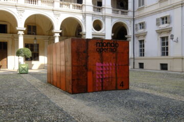 Palazzo Saluzzo Paesana: «Mondo operaio» di Flavio Favelli