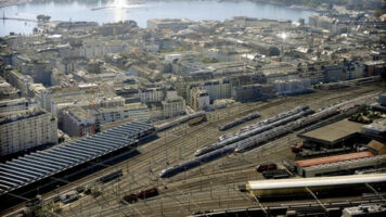 Gare Cornavin, Vue Haute