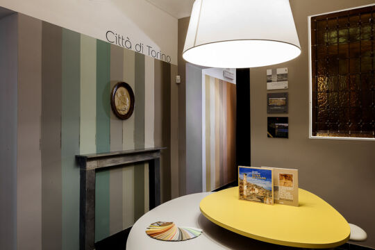 Selezione di colori estratti dal Piano del colore della Città di Torino (Foto: Jana Sebestova)