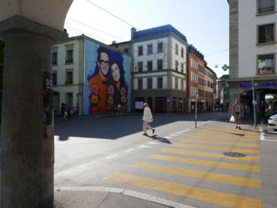 Pierre et Gilles: à la fenetre (© Elena Franco)