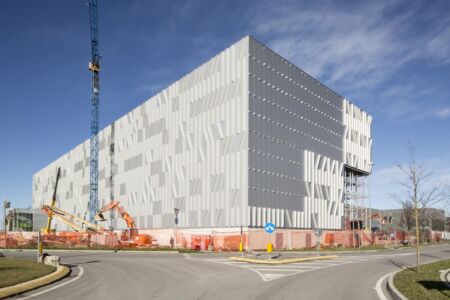 Nuovo magazzino automatico Pedrali, costruzione (© Filippo Romano)