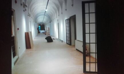 Museo di Santa Caterina. Gli spazi dell'ex pinacoteca al primo piano a lavori appena conclusi