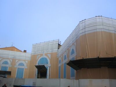 Il cantiere del Mercato Coperto di Ravenna