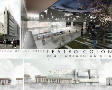 Teatro Colón. Plaza de Artes (Archivio López Chalarca e Nathalie Montoya Arango)