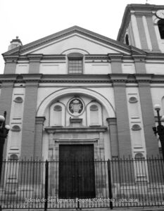 Chiesa di Sant'Ignazio di Loyola a Bogotà, opera del gesuita lucchese Giovan Battista Coluccini (XVII secolo)