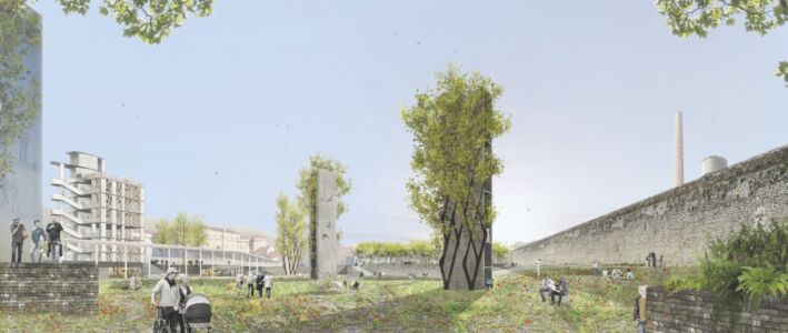 Concorso per il parco centrale di Prato: la proposta di Baubotanik con Umschichten e green4cities