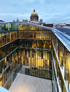 Piuarch, edificio "Quattro corti" a San Pietroburgo (Russia)