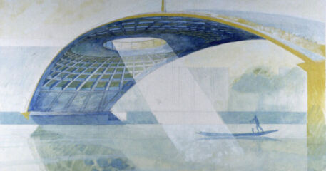 Progetto per il ponte dell'Accademia, Venezia 1985 (con Giovanni Morabito)