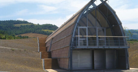 Centro di canottaggio al Lago di Corbara, Baschi, Terni 1993-96