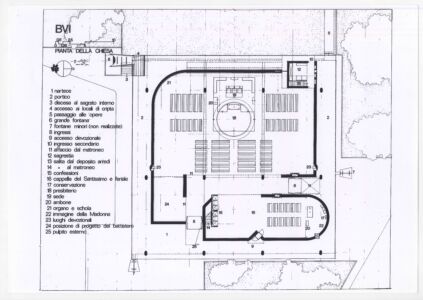Beata Vergine Immacolata, pianta © Studio Gresleri