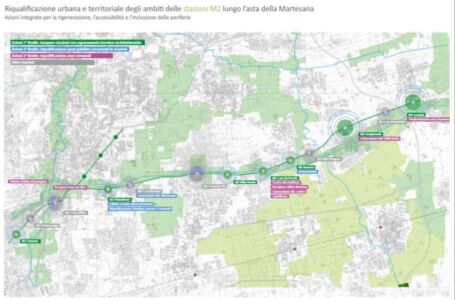 Milano: Welfare metropolitano e rigenerazione urbana, riqualificazione lungo le stazioni della linea M2