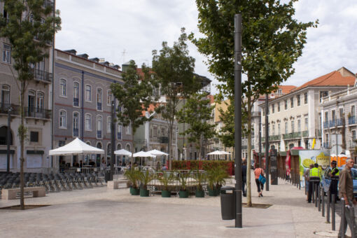Largo do Intendente Pina Manique dopo gli interventi © Michele Francesco Barale