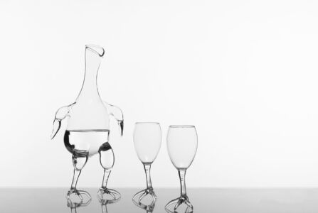 Simone Crestani, Country collection, decanter e bicchieri