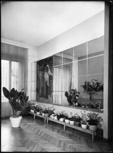 Arredamento di casa Levi-Broglio, Milano 1937-39, anticamera