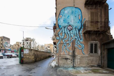 Borgo Vecchio Factory, murales