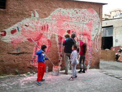 Borgo Vecchio Factory, murales