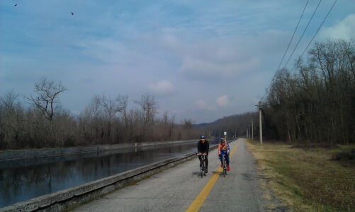 Il Canale industriale, nei pressi dell’aeroporto di Malpensa