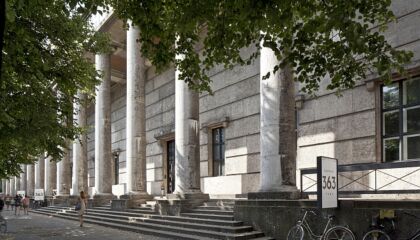 HdK Haupteingang © Ute Zscharnt für David Chipperfield Architects