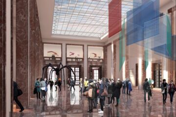 HdK Middle Hall, central foyer © Chipperfield Architects