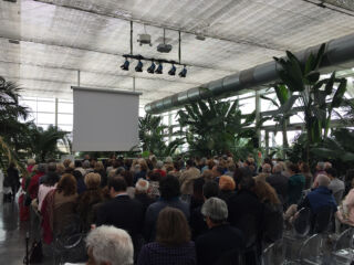 Dibattito nella serra di Radicepura ©Marco Scarpinato