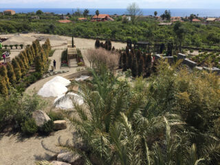 Una vista panoramica che inquadra diversi giardini ©Marco Scarpinato