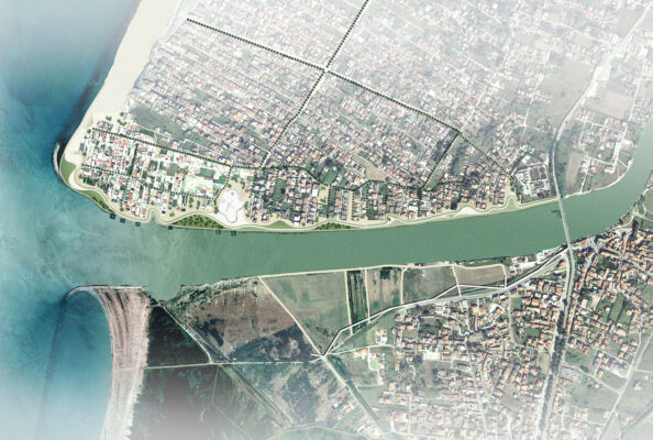 Gabriella De Luzio, La-foce resiliente, Castel-Volturno - Master NIB Architettura Ambiente