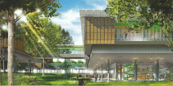 Vista generale ©RPBW, render di Cristiano Zaccaria