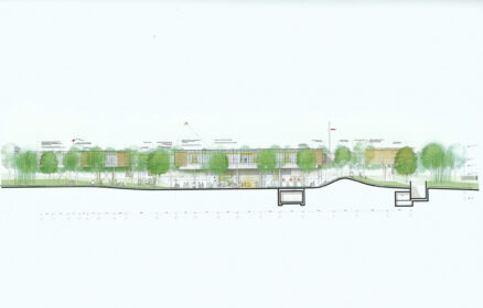 Prospetto ovest ©RPBW