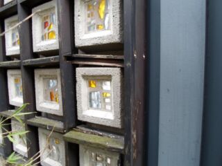 Graticcio in legno prima del restauro (© adb)