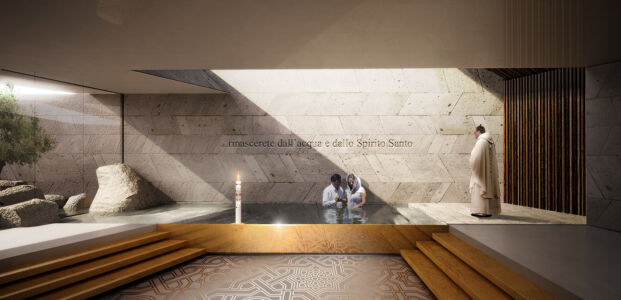 Fonte battesimale (©Studio Kuadra)