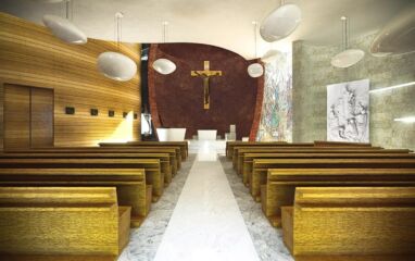 Interno aula liturgica (©Emilio Vitale e Adriana Pidalà)