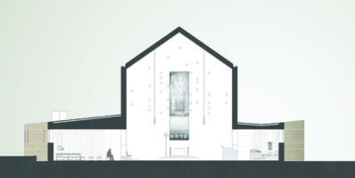 Sezione trasversale (©Francesca Leto, Matteo Baratto grafica)