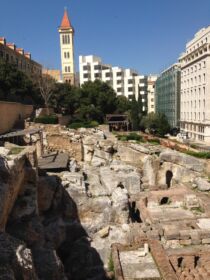 Studio Gillespies, sistemazione dell'area delle terme romane