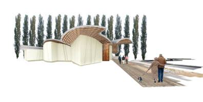 Vista esterna (©Benedetta Tagliabue)