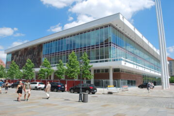 Prospetto ovest con mosaico ©Daniela Völkel