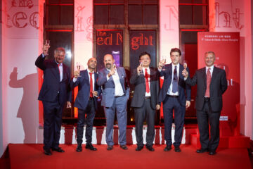 "The Red Night" per Il salone del Mobile.Milano a Shangai