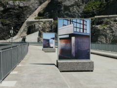 Diga di Mauvoisin, Esposizione di Claudio Moser ©Elena Franco