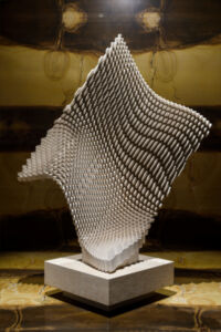 Marmomac 2016, The Italian Stone Theatre - The Power of Stone. Organic di R. Galiotto con Margraf