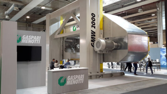 Lo stand Benetti Macchine