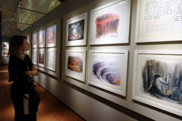 Sala del Museo (PRESSPHOTO Foto Moggi/New Press Photo)