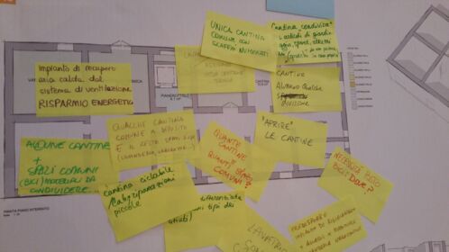 Suggerimenti progettuali espressi dai residenti (©Paolo Sanna)