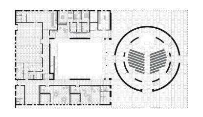 Pianta piano terra (© Vincenzo Corvino, Giovanni Multari)