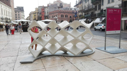 Hyparwall, Giuseppe Fallacara, Piazza Erbe