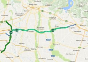 Mappa BreBeMi (©Google)