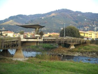 Carmelo Pucci e Alberto Benedetti, ponte Europa a Pescia