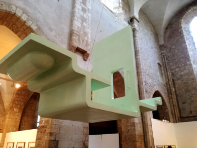 The narrative of the Flying Floor, Aristide Antonas alla Collégiale St.Pierre (©Giovanni Comoglio)