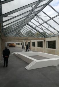 Les Tanneries, Amilly, con un lavoro di Thomas Raynaud (©Giovanni Comoglio)