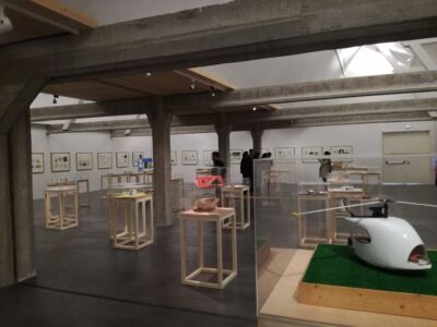 Le architetture di Guy Rottier in mostra alle Tanneries di Amilly (©Giovanni Comoglio)