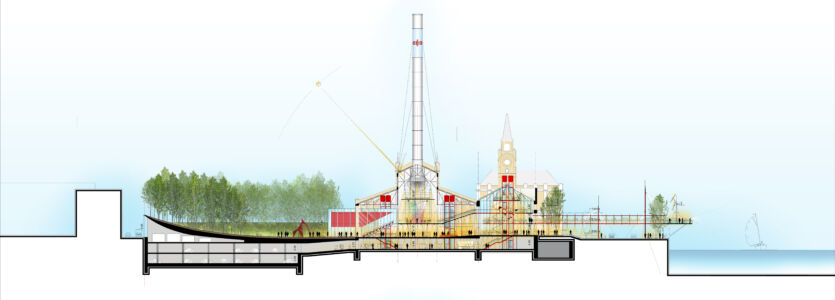 Sezione trasversale
©RPBW